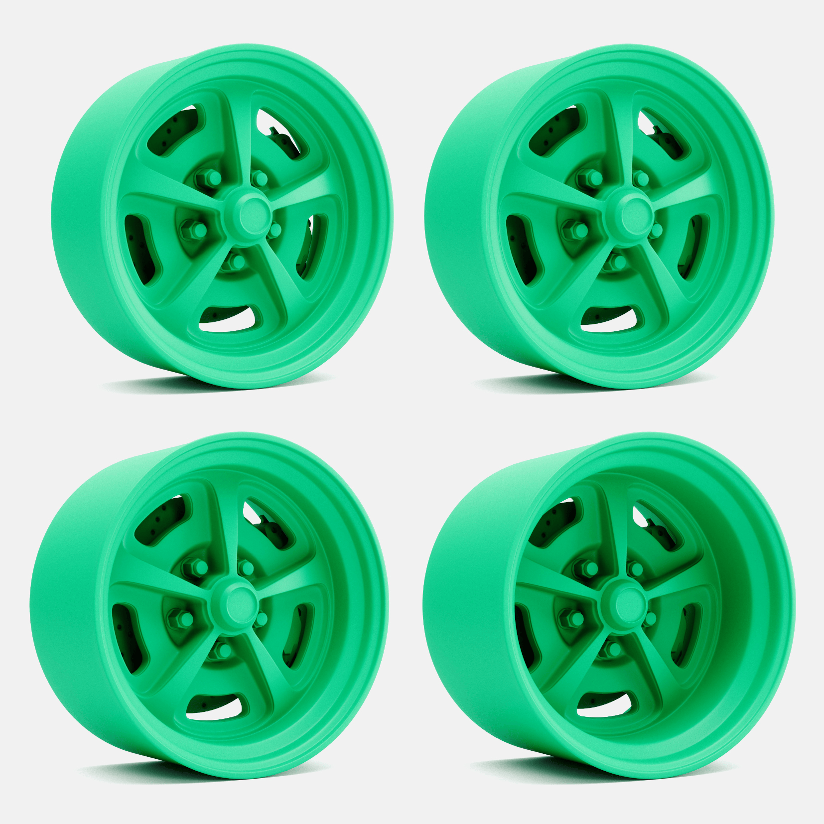 15x6, 15x7, 15x8, 15x10 Magnum 500 Wheels and Brake