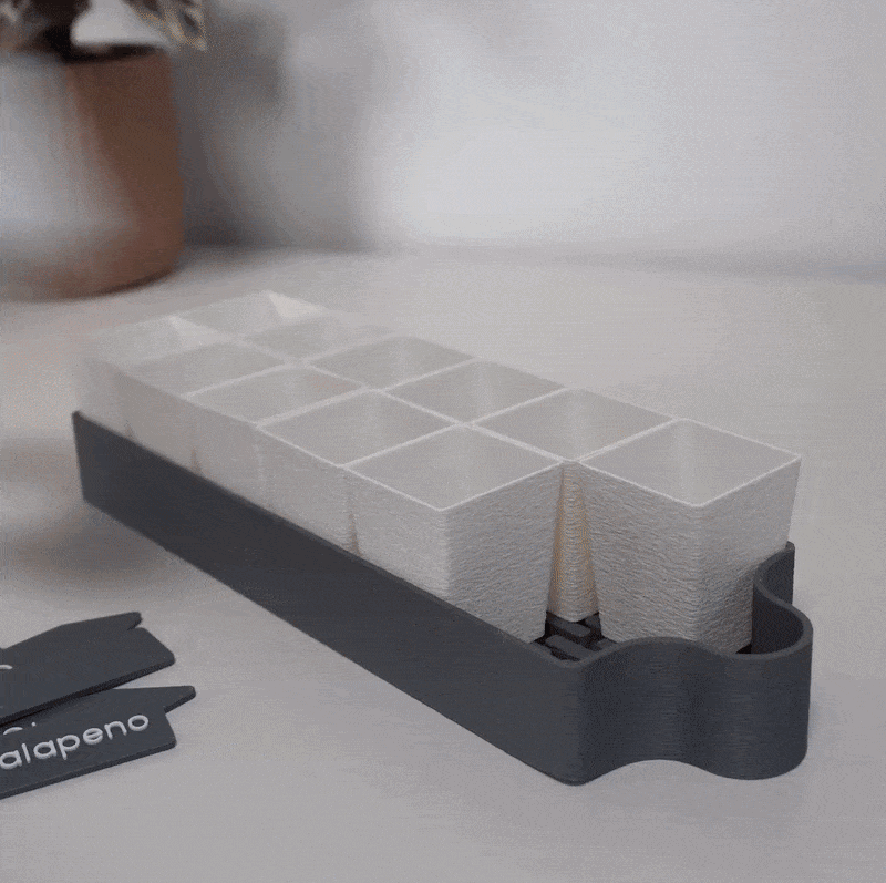 GrowMate 12 - Modular Self Watering Seed Starter Kit