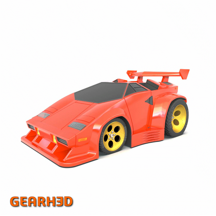 Toon Lambo Countach