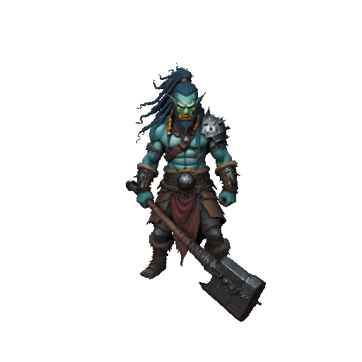 Orc Axe Warrior 2