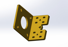NEMA 17 Stepper Motor Mount L Bracket