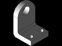 Wall Mounted L Shaped Angle Shelf Bracket