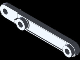 Tall L-Shaped Mounting Bracket with Vertical Slots / Adjustable Mount