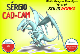White Dragon Blue Eyes - Sérgio CAD CAM