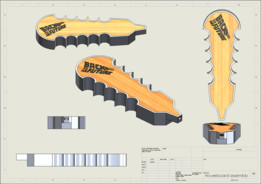 Back To The future Inspired Hoverboard
