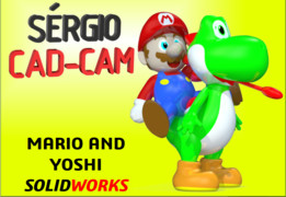 Mario and Yoshi - Sérgio CAD CAM