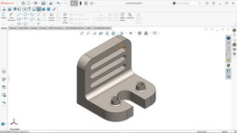 Slotted Adjustable L-Bracket / Sensor Mount