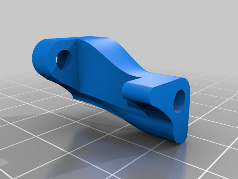 Ender 2 Pro - Minimalist hot-end fan mount