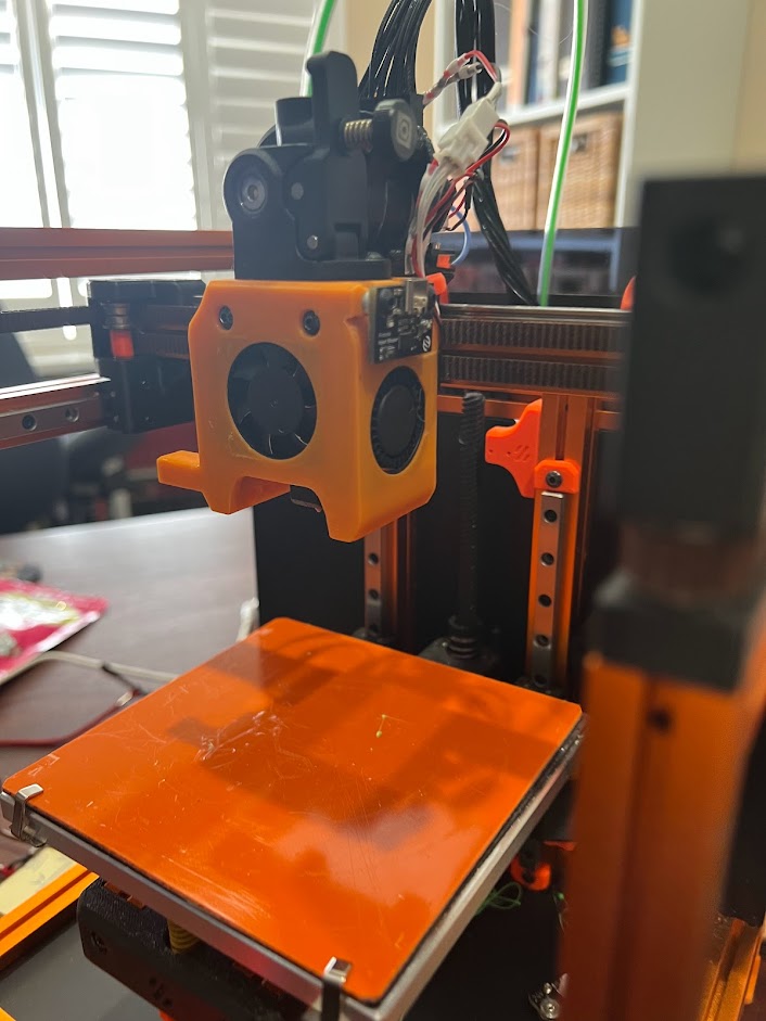 Mini aftersherpa toolhead design for bambulabs hotend and orbiter v2