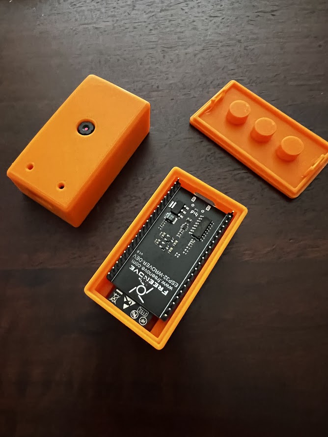 General purpose ESP32-WROVER Web Cam module Mount