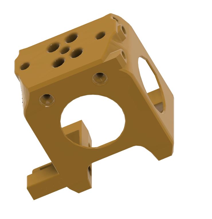 Mini AfterSherpa Hotend for Orbiter 2 with Euclid and Shaper