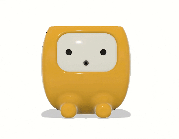 Yellow Cutie Pot