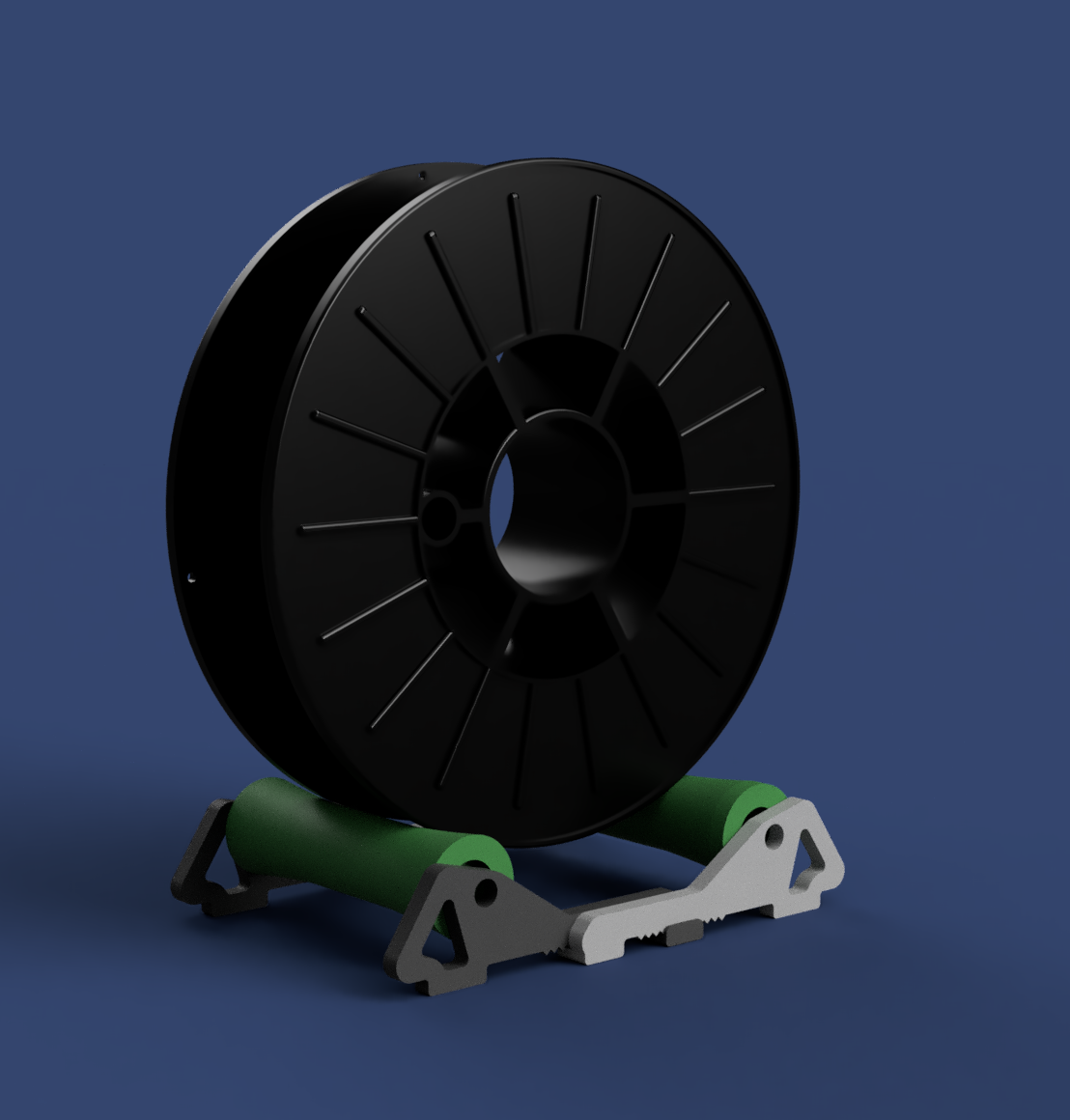 Adjustable spoolholder