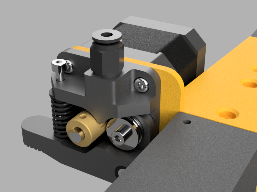 Ender3 Bowden Extruder Mount for Rook 180