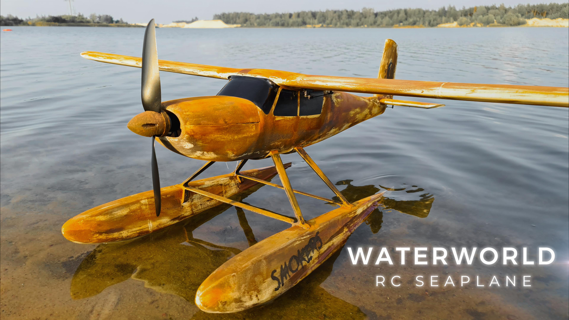 RC Seaplane from the movie WATERWORLD, RC AIRPLANE