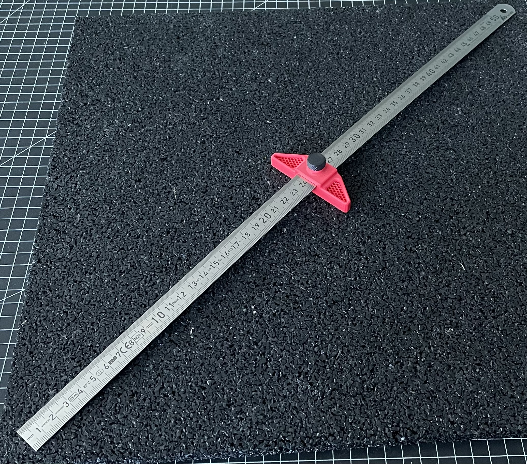 Streichmaß für Stahllineal 17,9mm breite/ Marking gauge for steel ruler 17.9mm wide