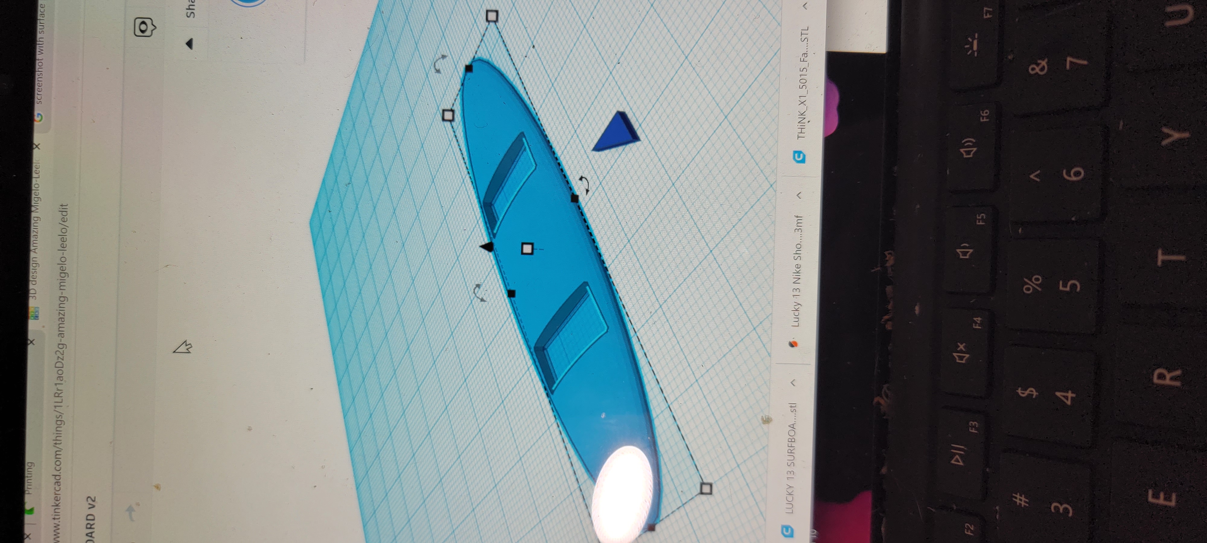 LUCKY 13 SURFBOARD