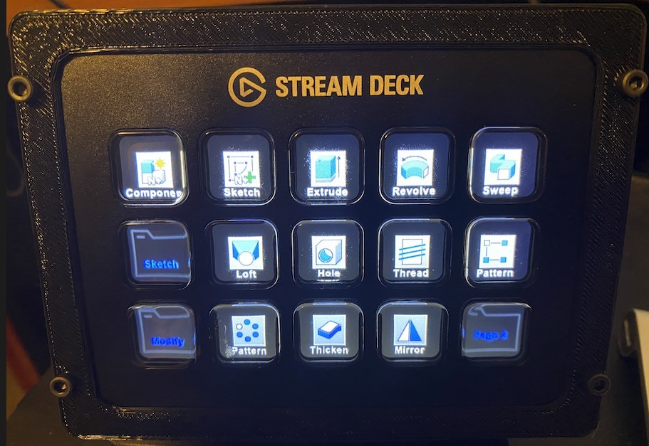 Stream Deck Rig Mount With Dual Axis and Magnetic Rotation Mount