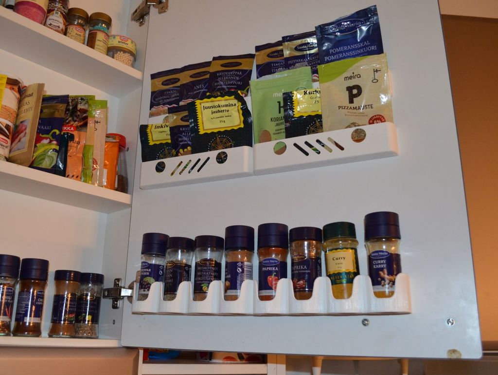 Spice bag holder