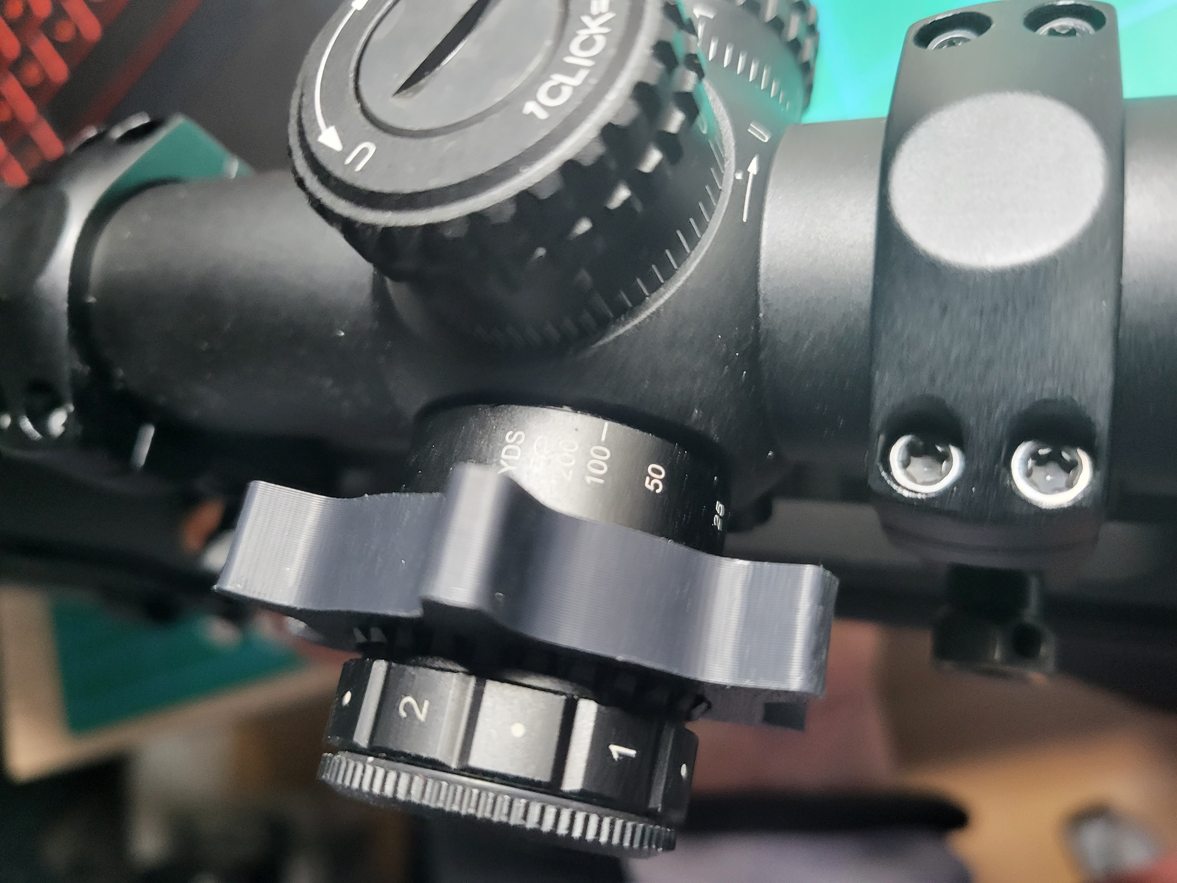 Vector Optics Veyron Scope Parallax wheel grip