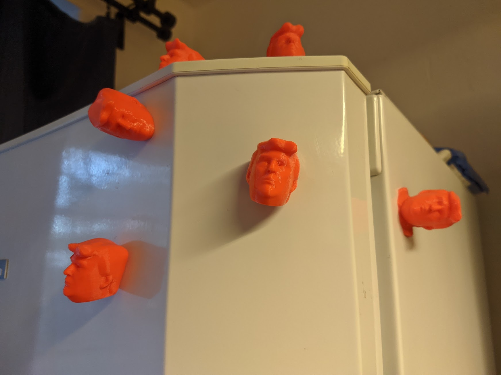 Donald J. Trump fridge magnet
