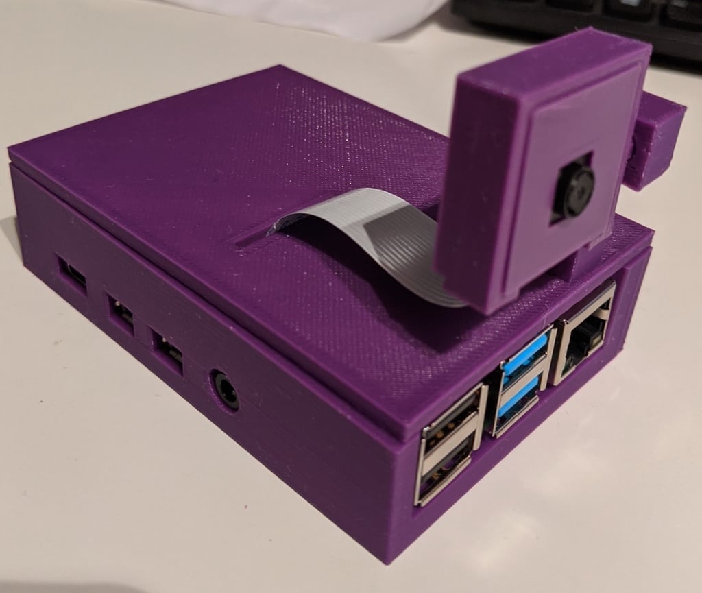 Case for Raspberry Pi 4 and Pi camera
