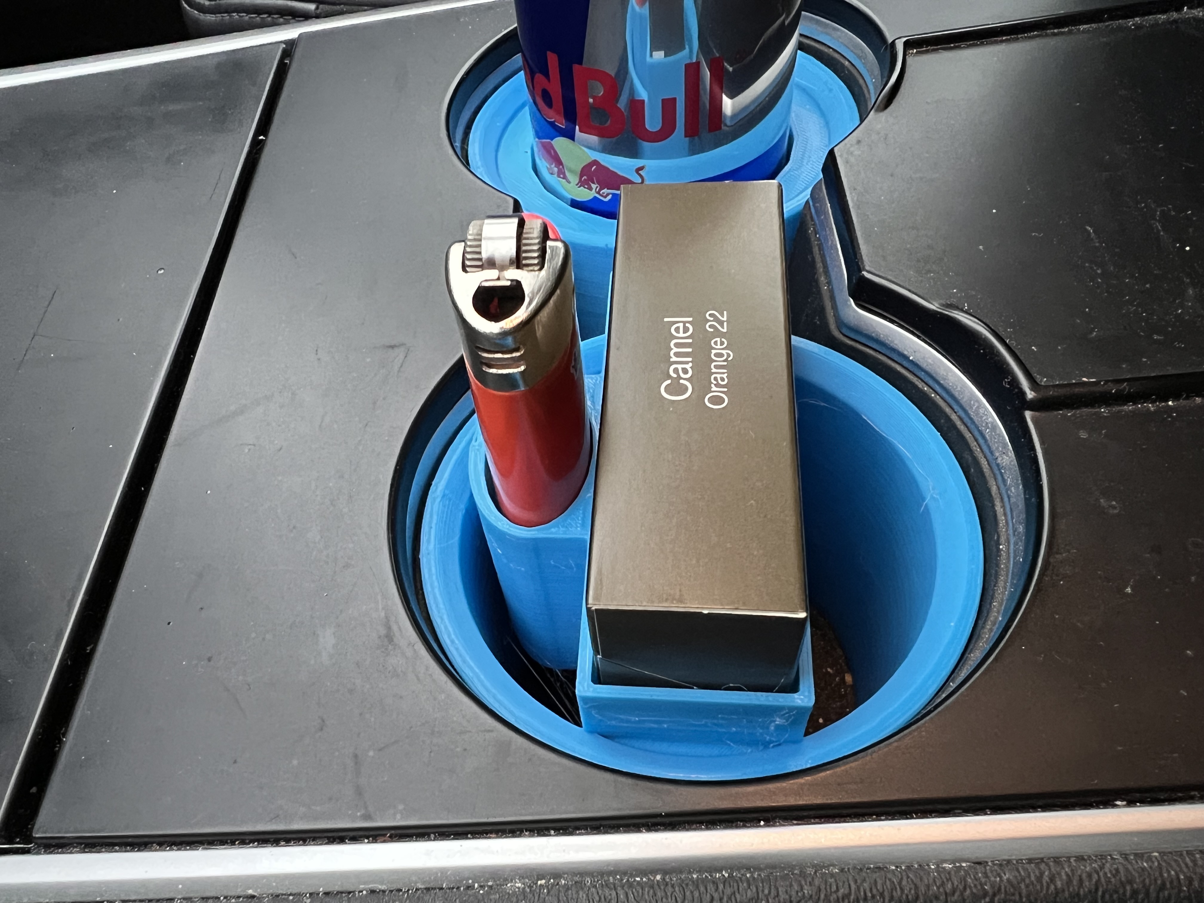 Tesla Model 3 cigarette and lighter cupholder