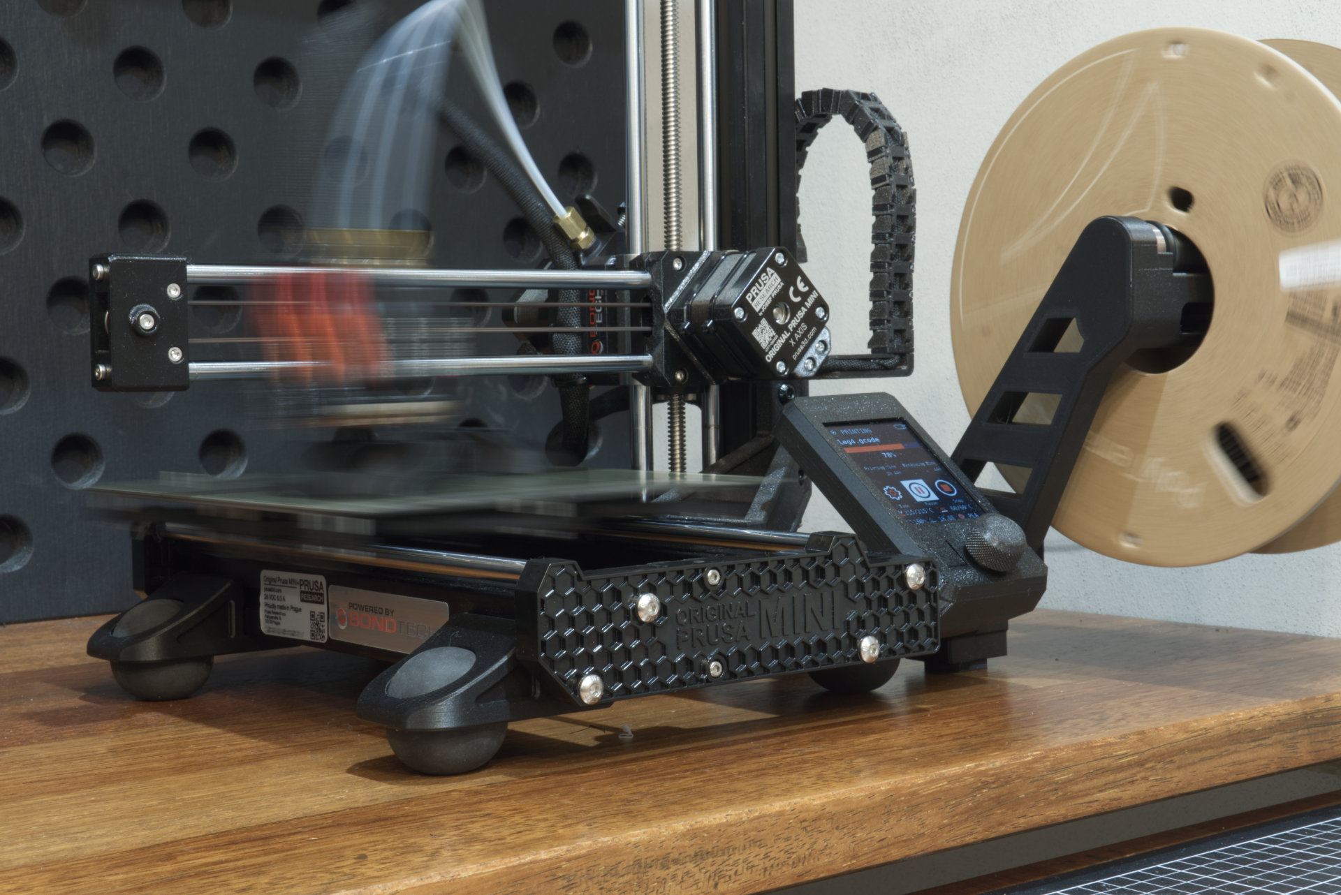 Prusa MINI/MINI+ Squash Ball Feet System & Spool Holder