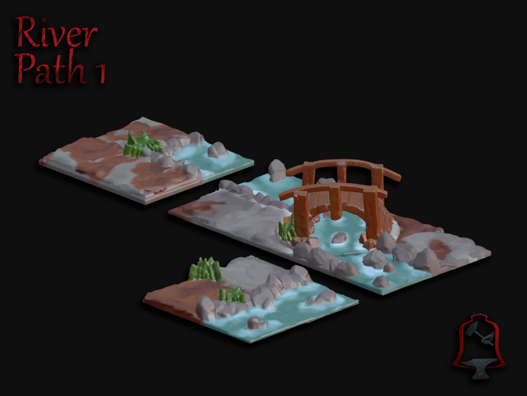 OpenFoliage River Path Tile Set