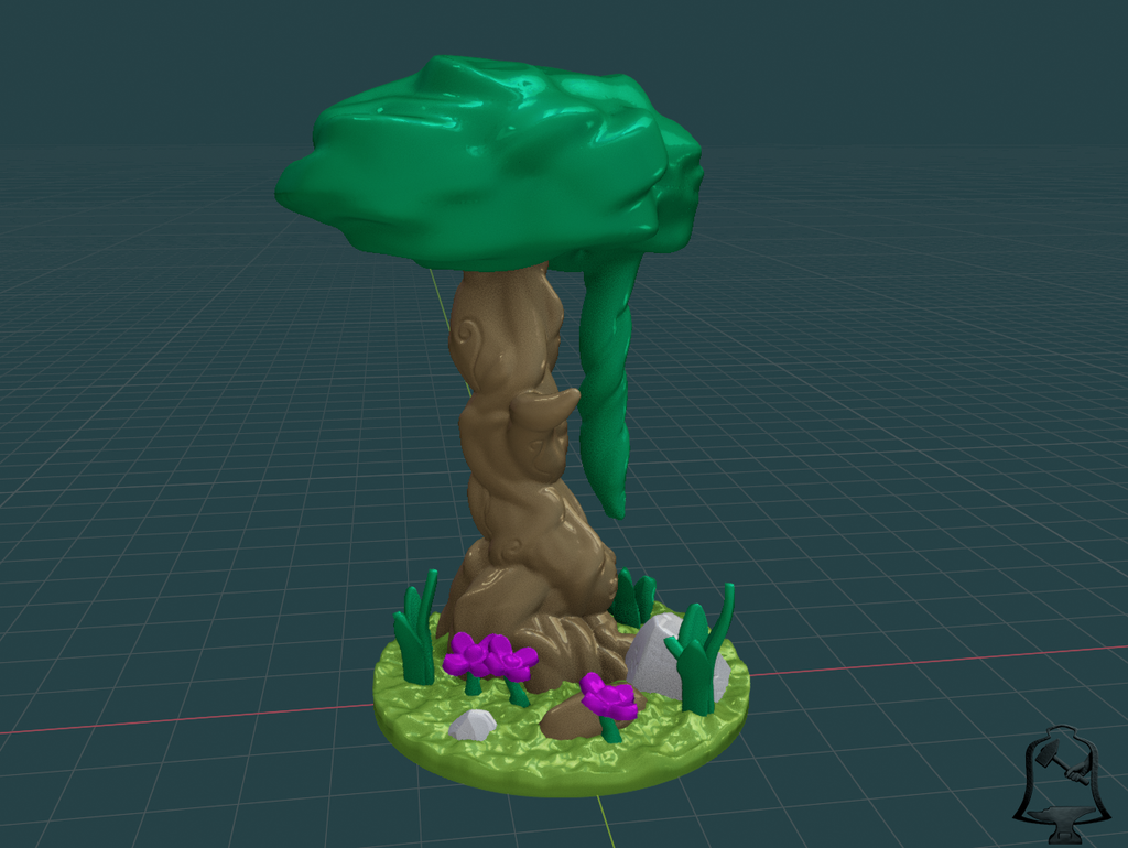 Fey Tree - with and without canopy