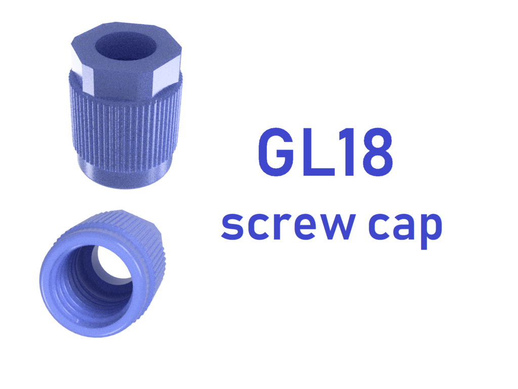 GL18 laboratory screw cap