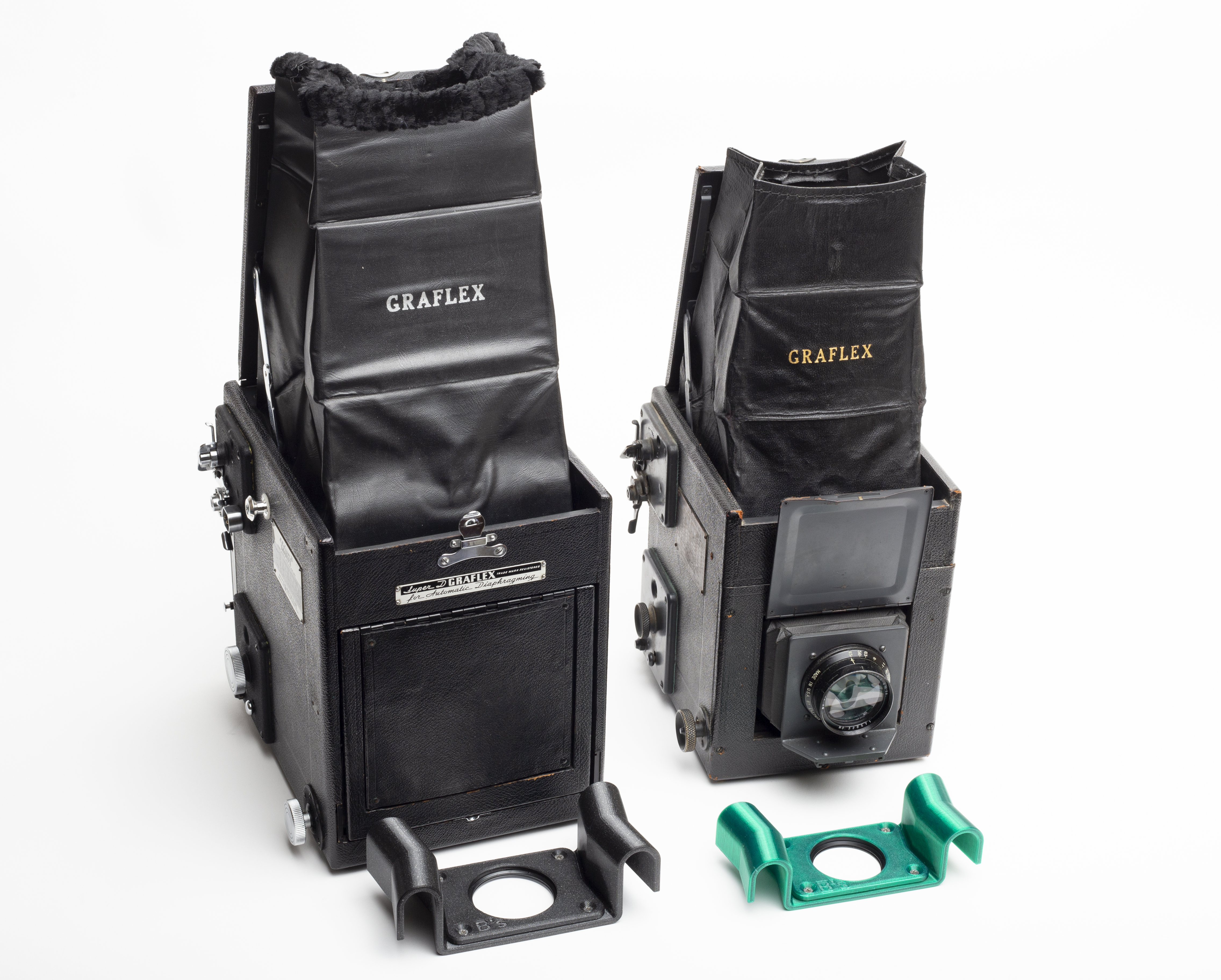 Graflex slr 4x5 and 3x4 magnifier frame- Super D