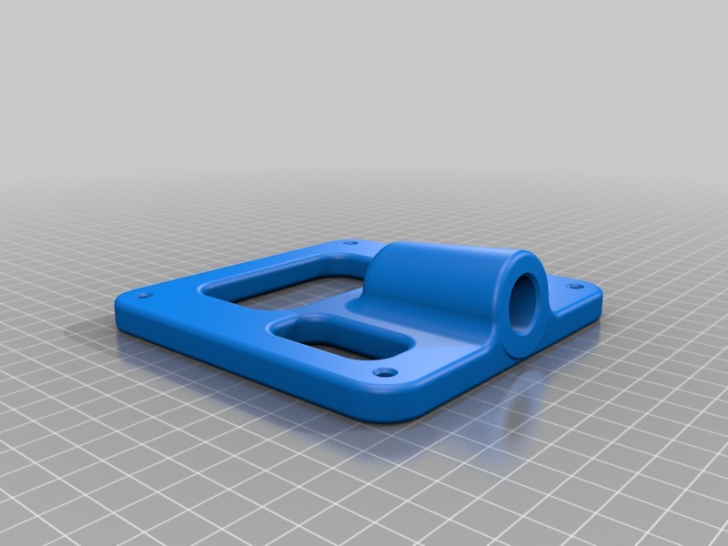 LCD computer screen/display bracket to fit on a light stand