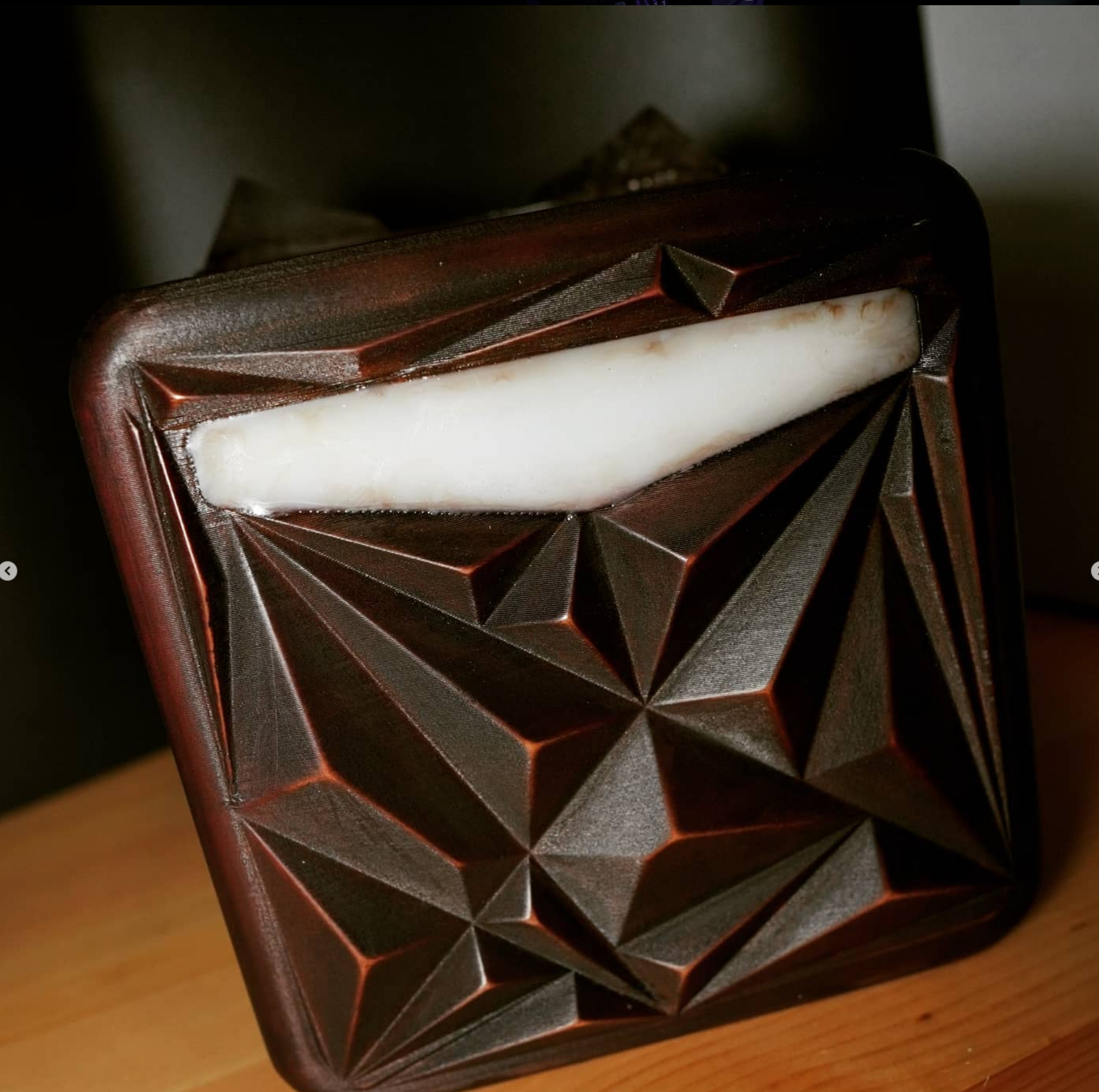 Parametric Stylish Cubic Beatsaber Block planter