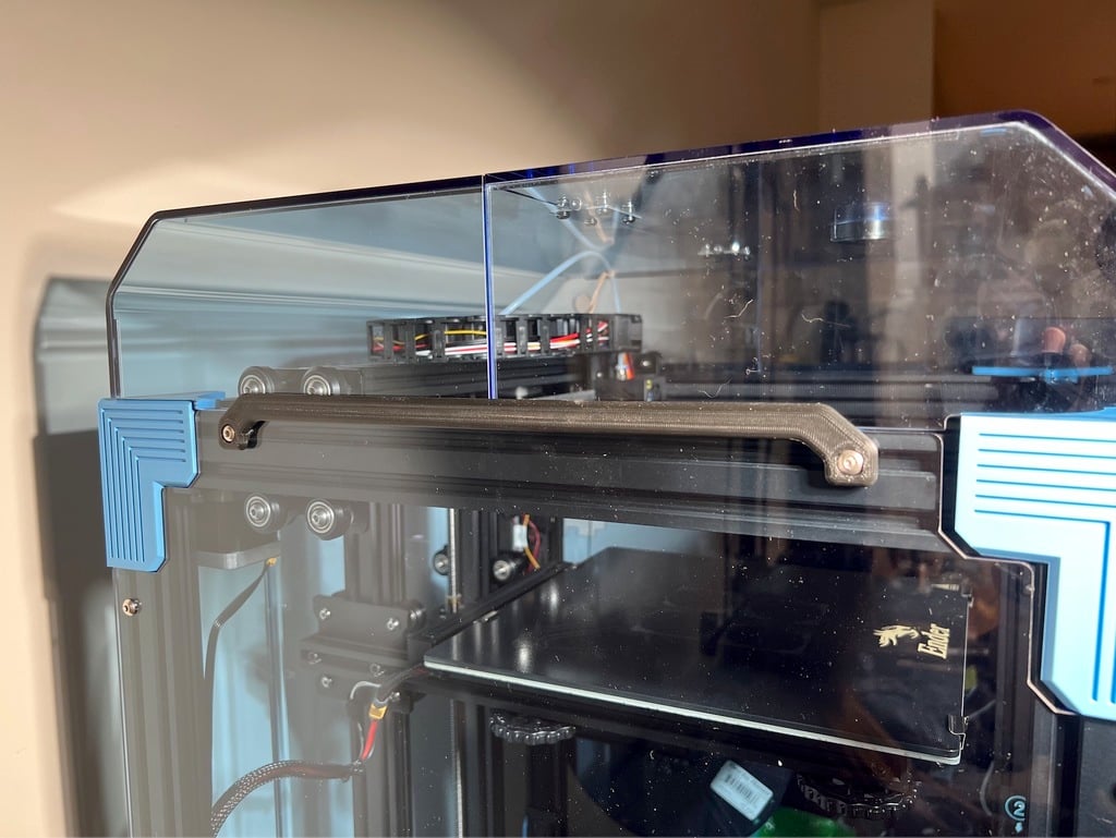 Ender 6 Top Cover Lid Guide Rail Mount