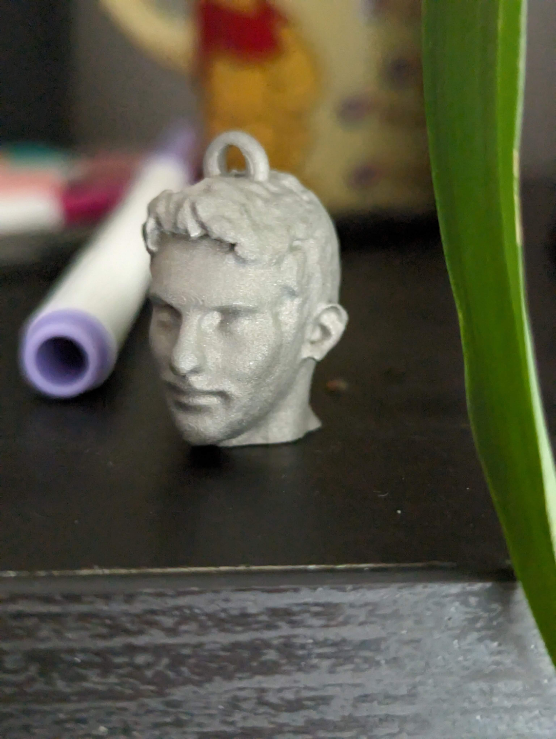 Head Scan Keychain