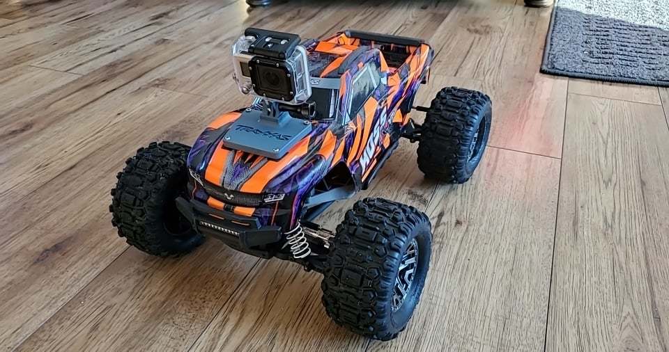 Traxxas Hoss 4x4 VXL GoPro Camera Mount