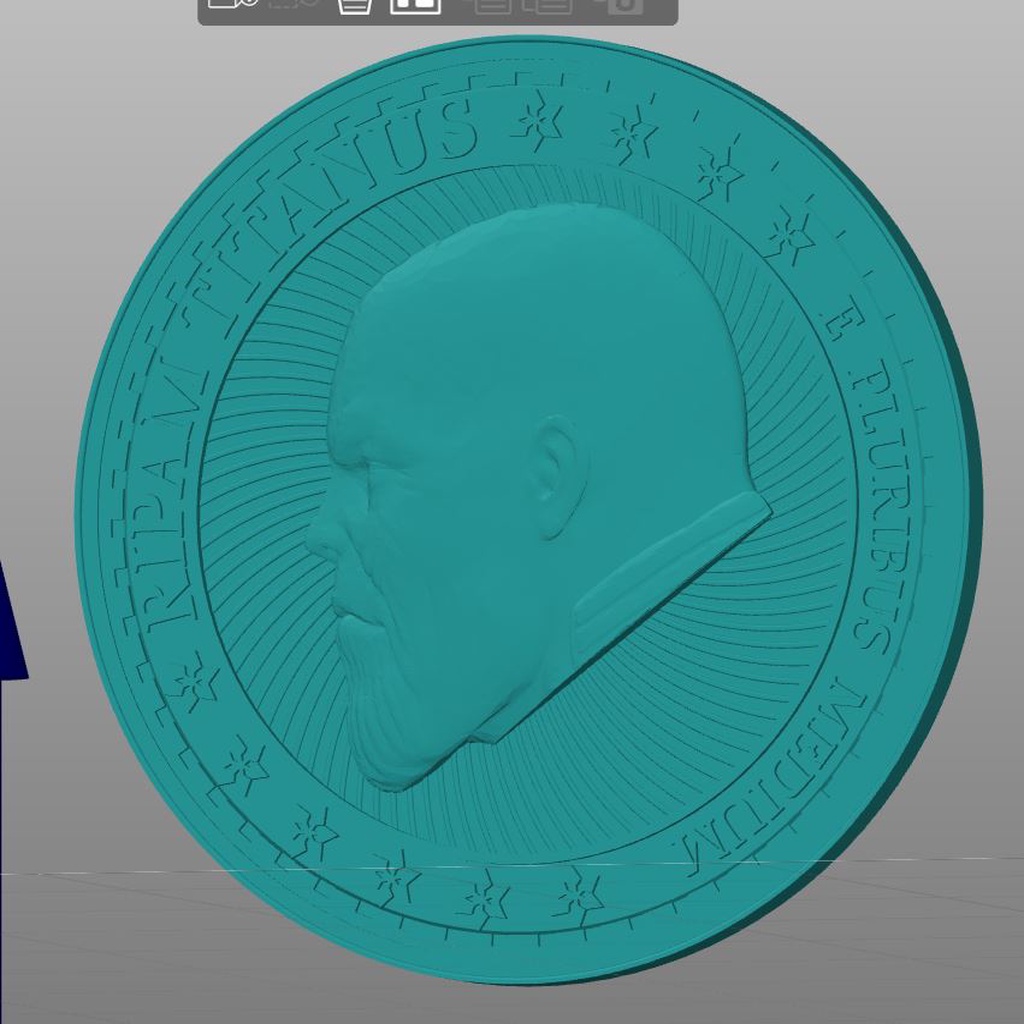Iron Man Coin / Thanos Coin