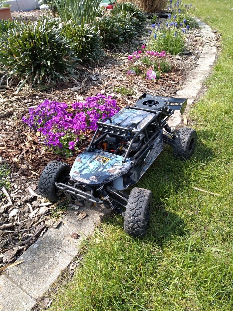 Hobbyking Desert Fox Front and Back Skids (Extended Version)