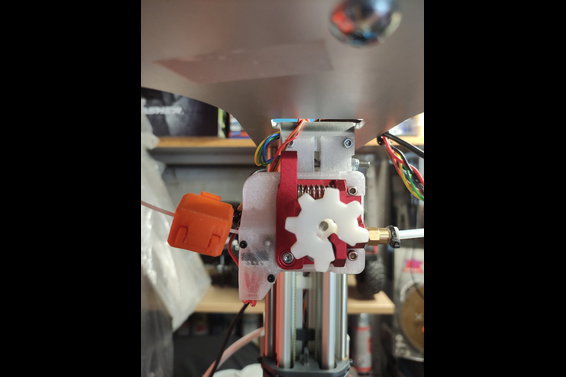 MK8 extruder mounted filament sensor holder