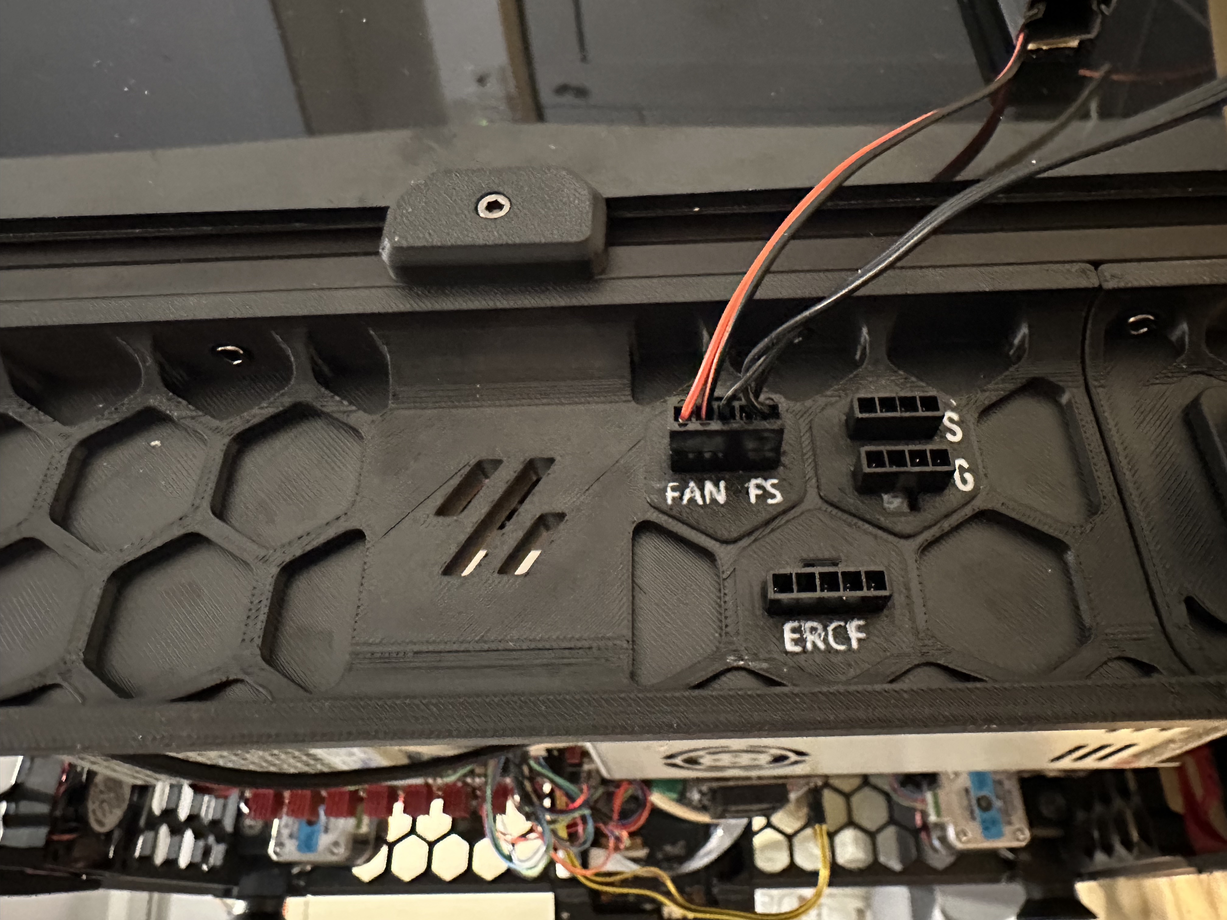 Voron 2.4R2 Backplate (350) with ERCF and FAN Connector
