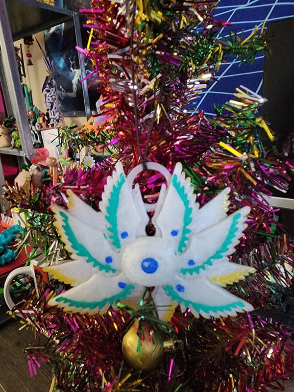 Bibically Accurate Angel Holiday ornament