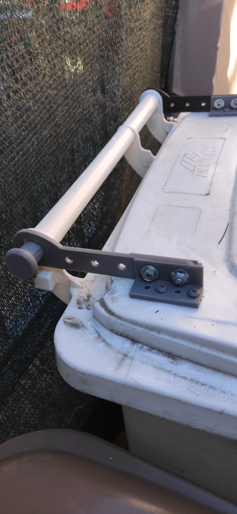 Recycling bin cover repair kit