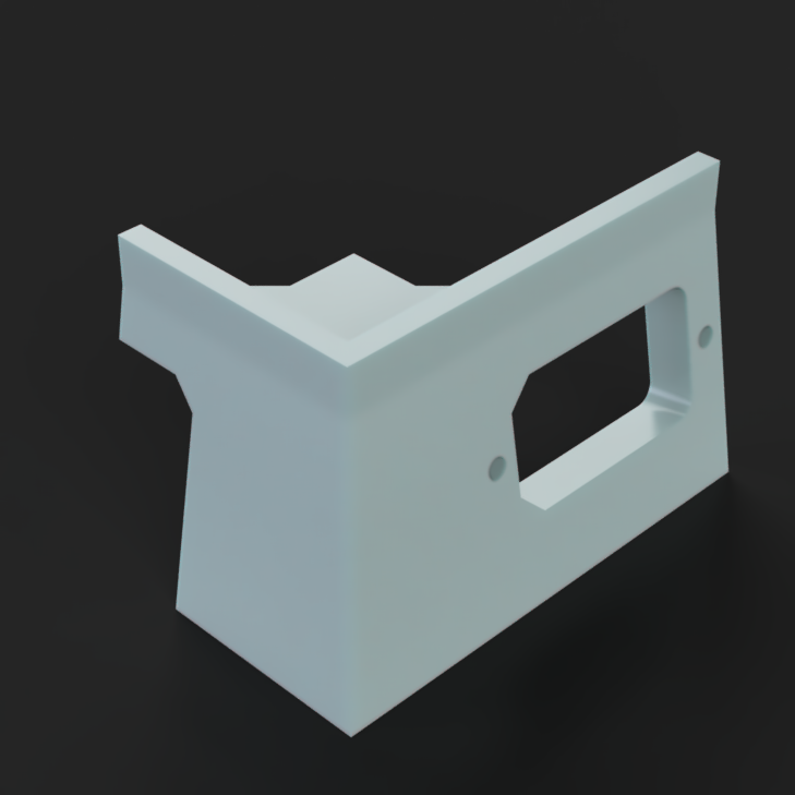 C14 Socket/Fused Switch Mount for The 100