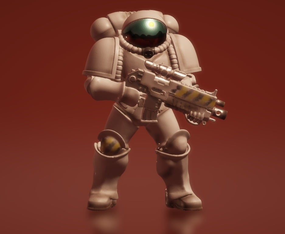 Terran prime space marine