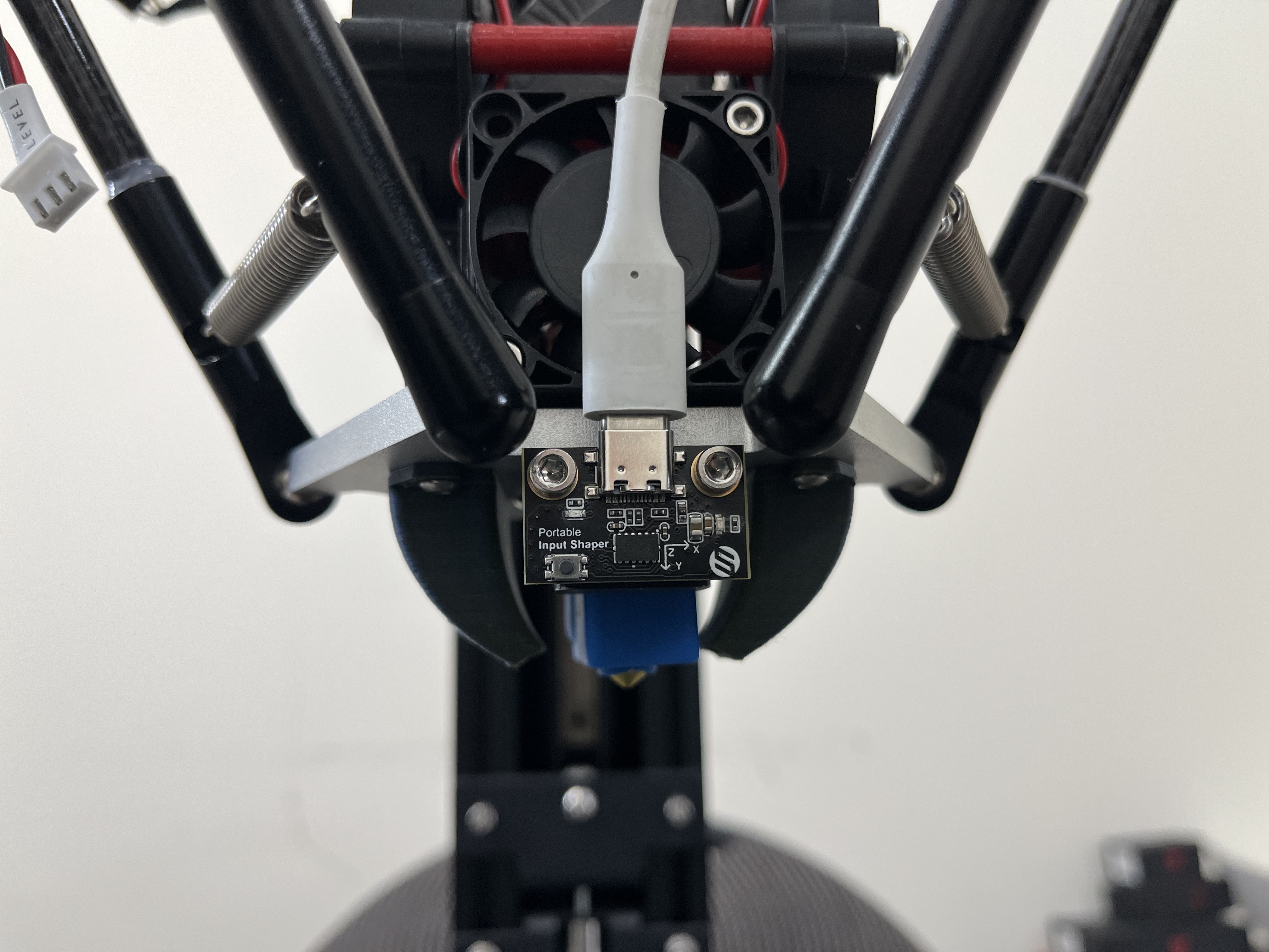 FLSUN Super Racer - FYSETC Portable Input Shaper Mount