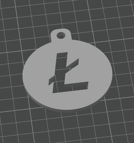 LTC keychain - Litecoin