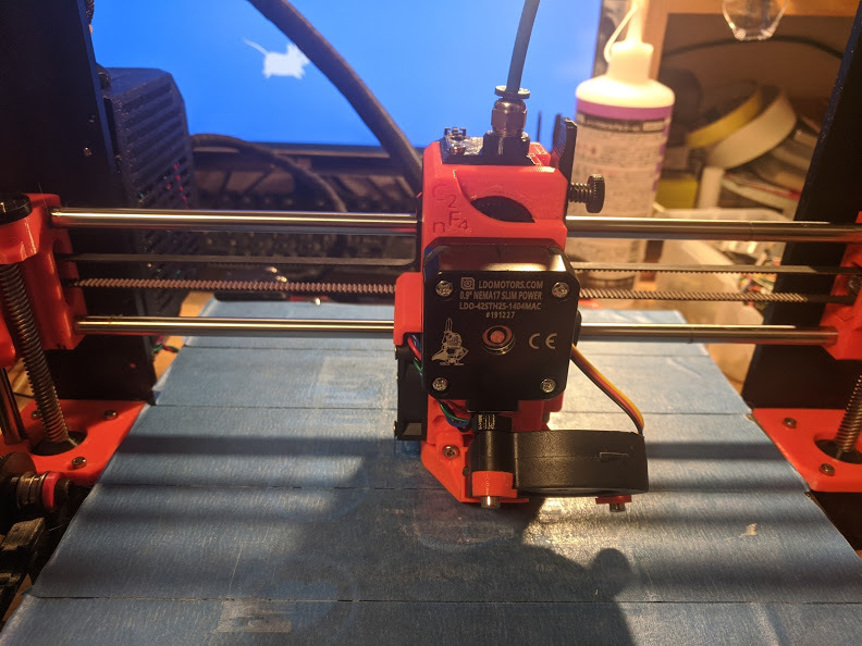 "PTFE" FDM printable BMG Bondtech extruder for Prusa