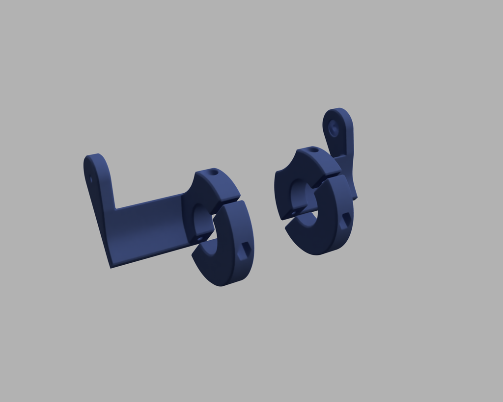 Bicycle Lightbar and Bike Computer Mount - WIP