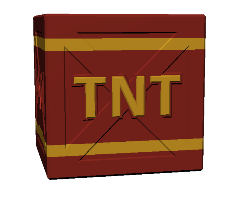 Crash Bandicoot TNT Tissue Box Cover